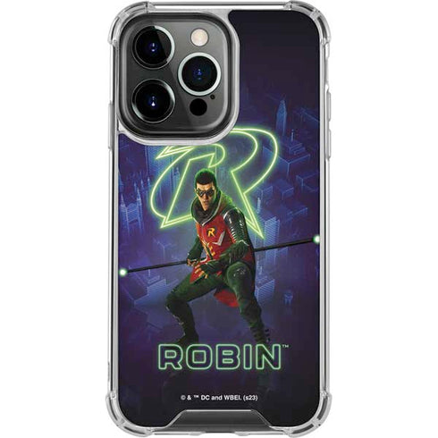 DC Comics Gotham Knights Robin iPhone 14 Pro Clear Case